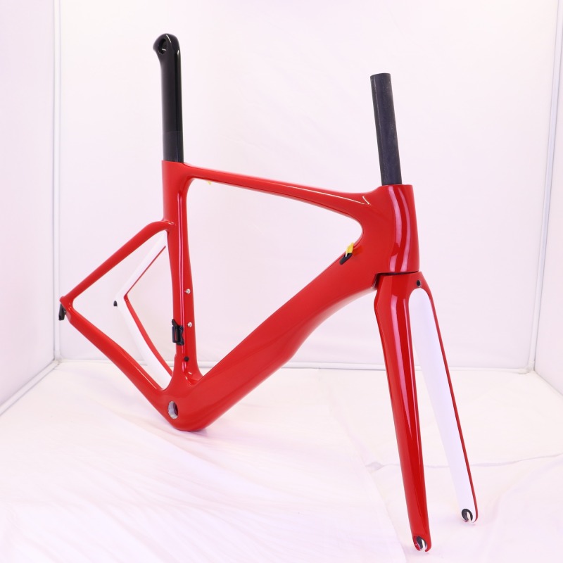Customized Paint VB-R-068 Aero road bike frame internal cable routing