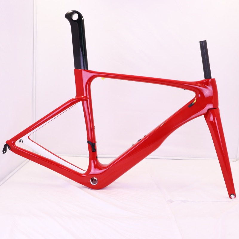 Customized Paint VB-R-068 Aero road bike frame internal cable routing