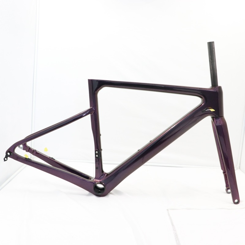 VB-R-086 Chameleon Red Purple Look Carbon Bike Frame Aero Road