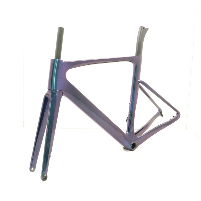 Chameleon Paint Carbon Road Disc Frame VB-R-099