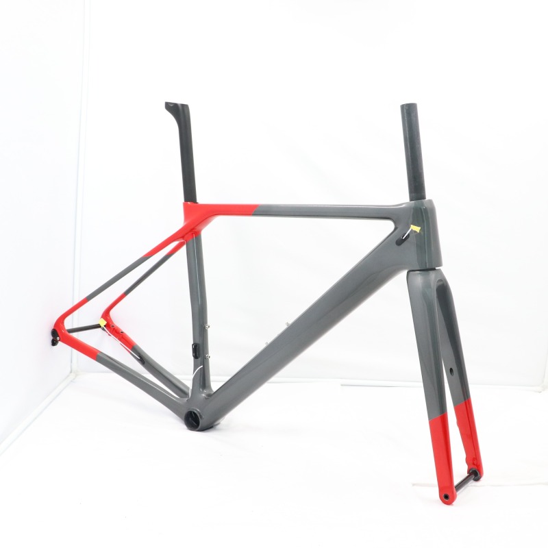 VB-R-066 custom paint disc brake road bike frame