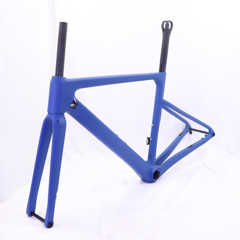 VB-R-086 Carbon Road Bike Frame Blue Color Paint