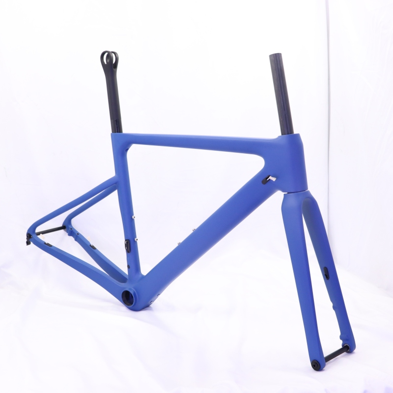 VB-R-086 Carbon Road Bike Frame Blue Color Paint