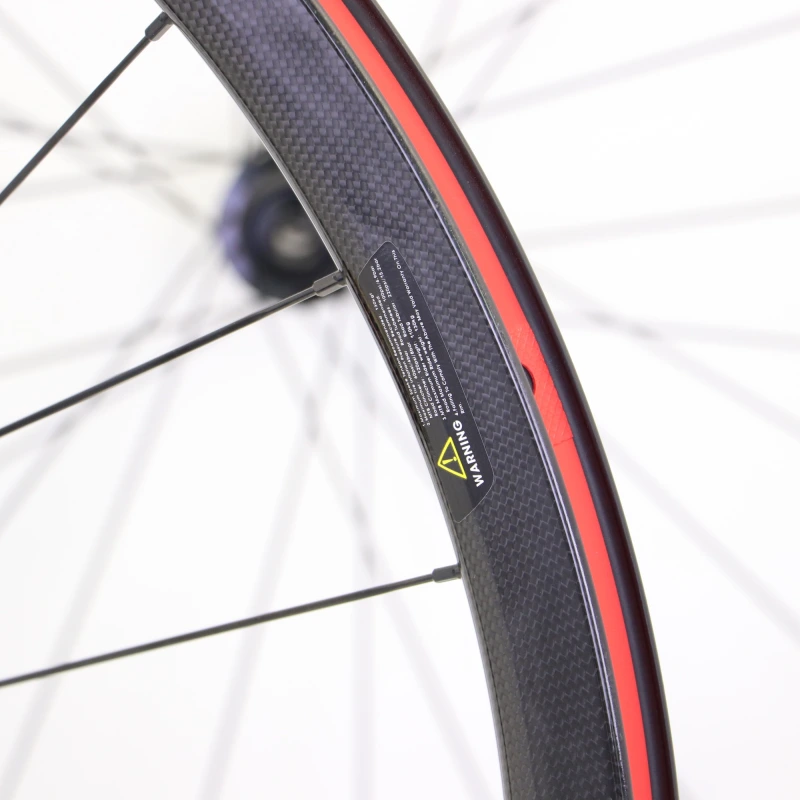 carbon fiber Gravel & Cyclo cross wheel set 35mm depth 27mm width