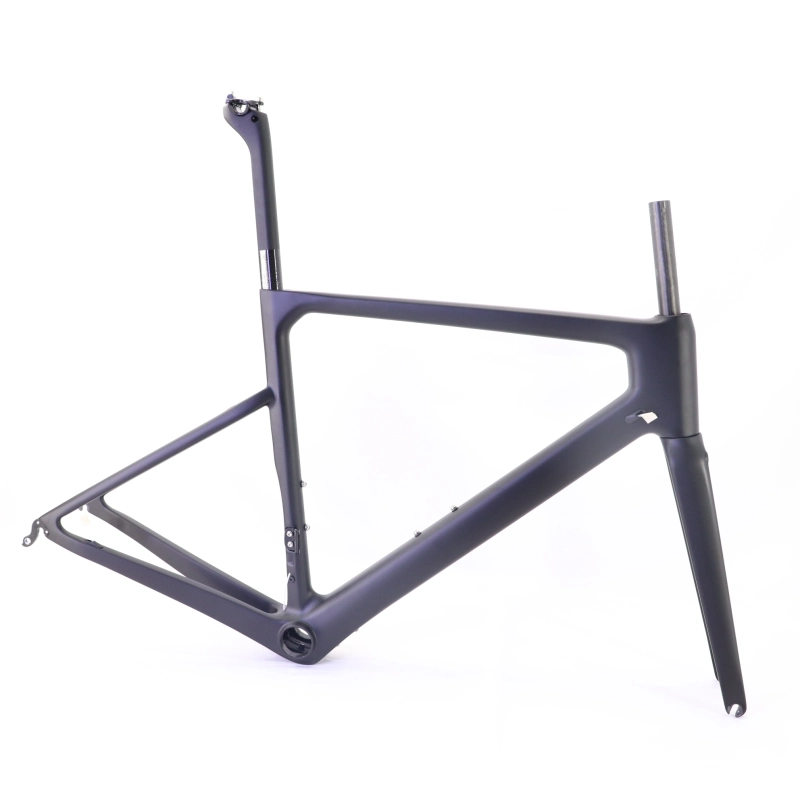 VB-R-086 VeloBuild own deisgn carbon fiber aero road frame 28C tire