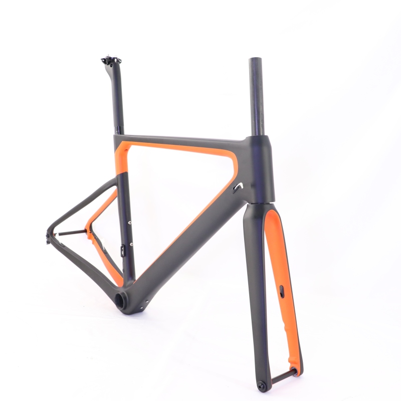 VB-R-086 Carbon Road Bike Frame Orange