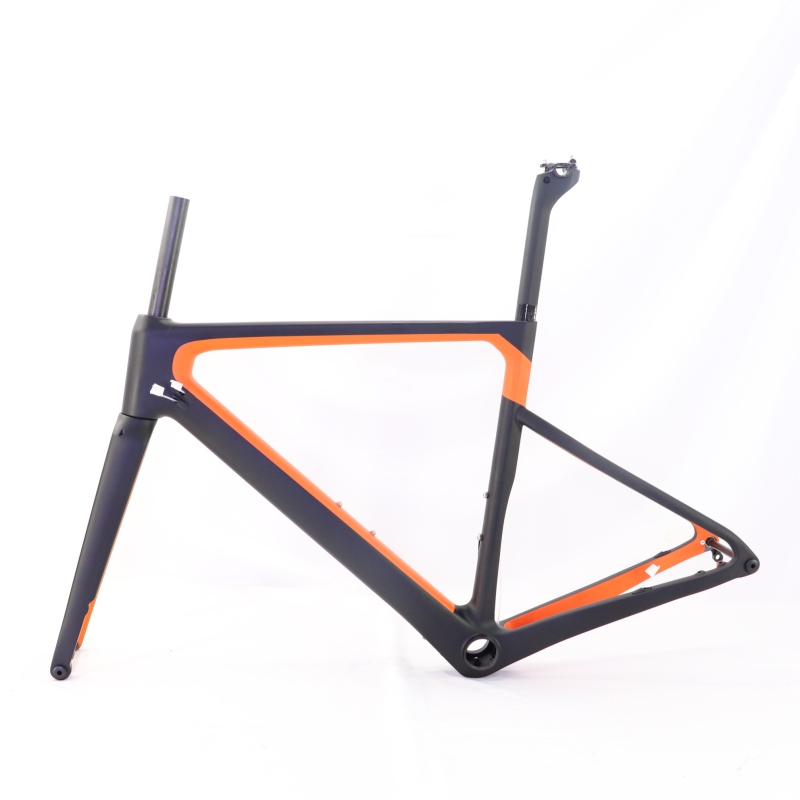 VB-R-086 Carbon Road Bike Frame Orange