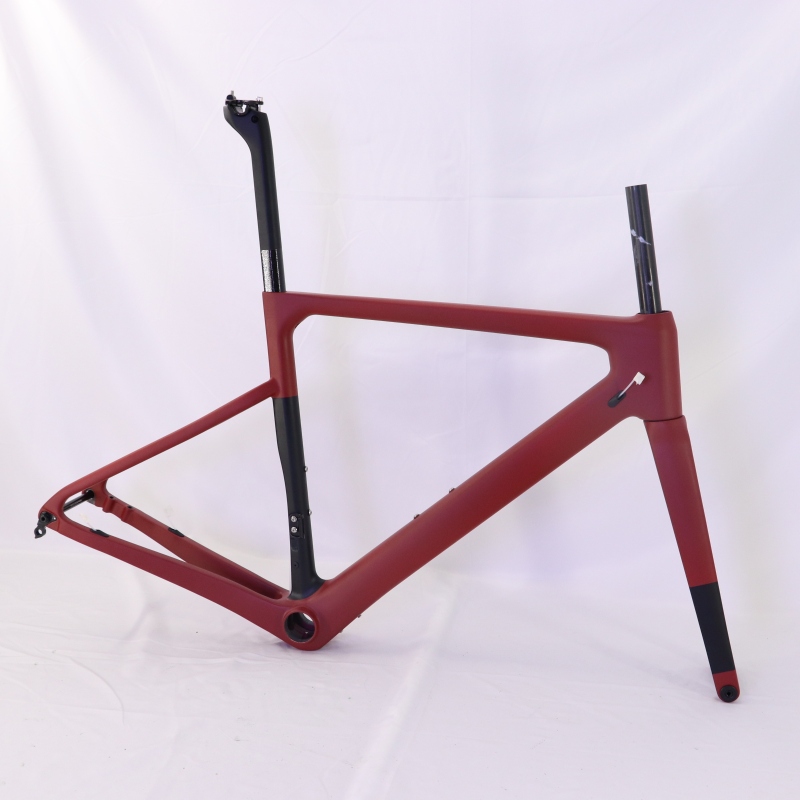 VB-R-086 Carbon Road Bike Frame Matte Red