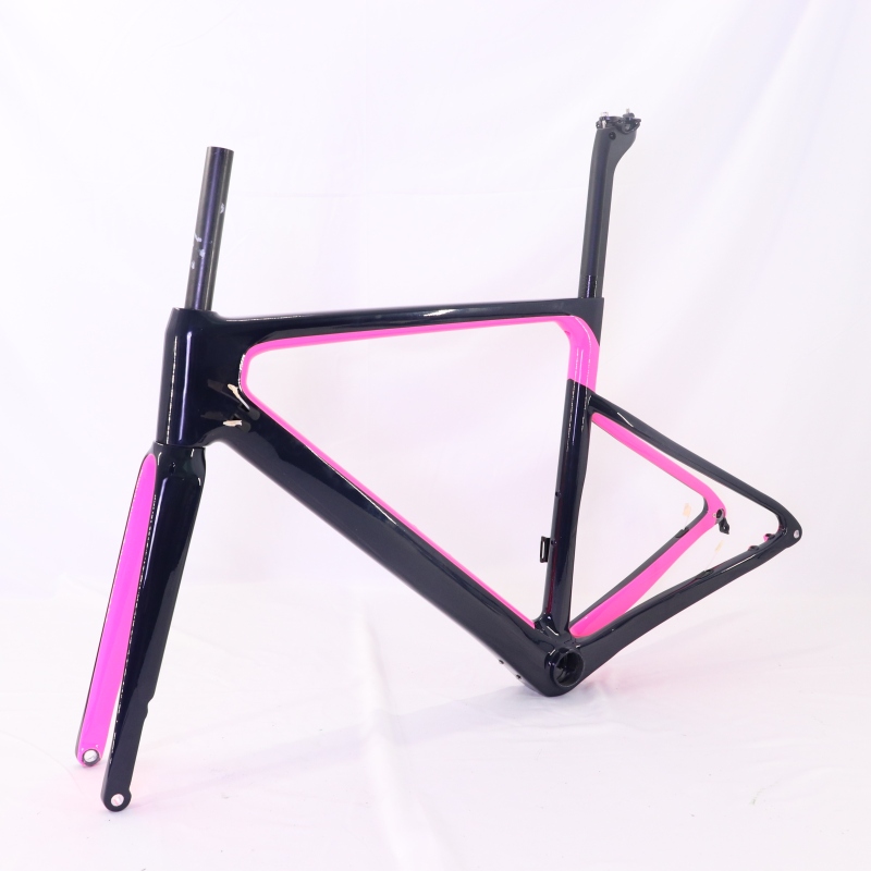 VB-R-086 Carbon Road Bike Frame Pink Panton 806