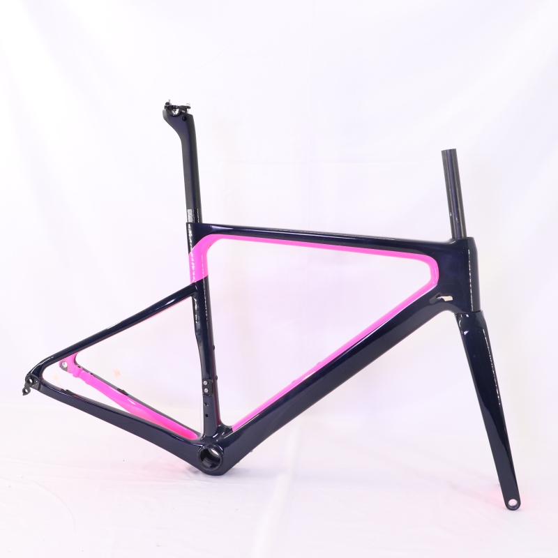 VB-R-086 Carbon Road Bike Frame Pink Panton 806