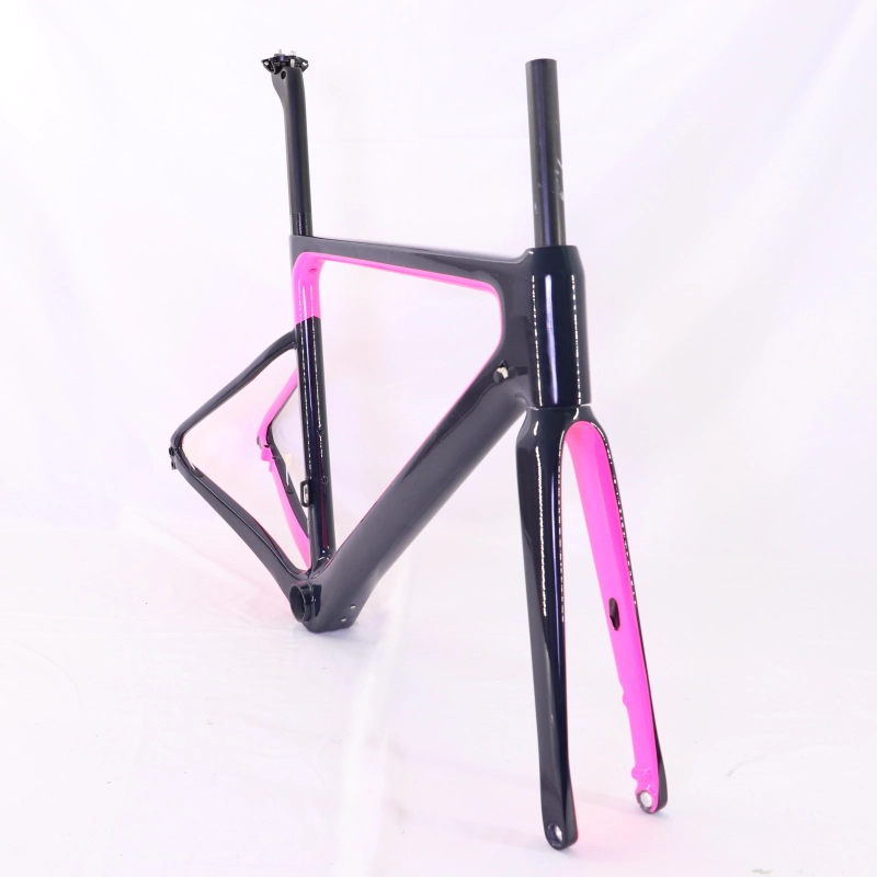 VB-R-086 Carbon Road Bike Frame Pink Panton 806