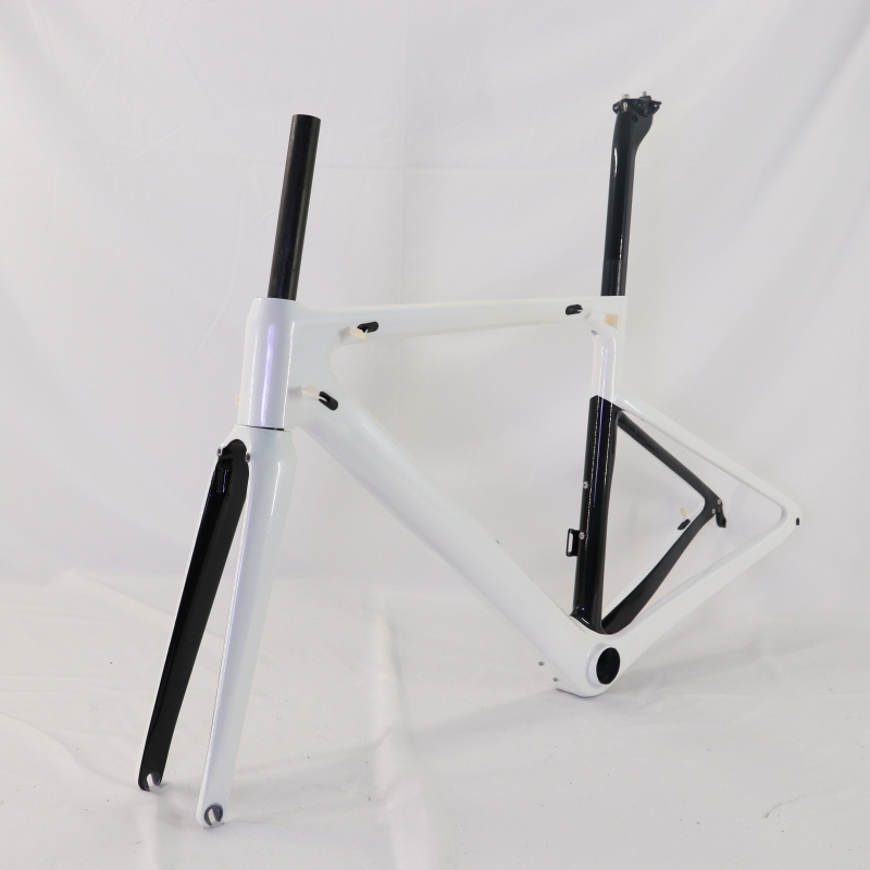 VB-R-086 Carbon Road Bike Frame Pearl White