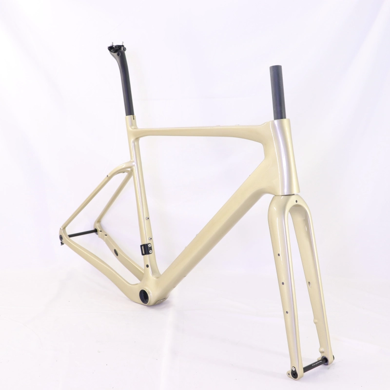 GF-002 Carbon Gravel Bike Frameset Metallic Gold