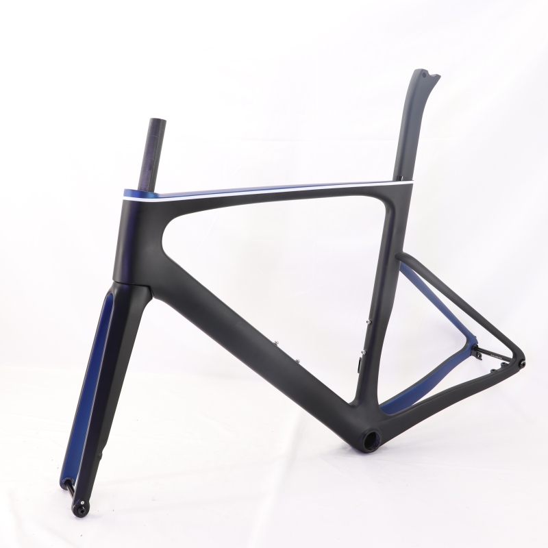 VB-R-099 Custom Paint Aero Road Carbon Bike Frame Matte