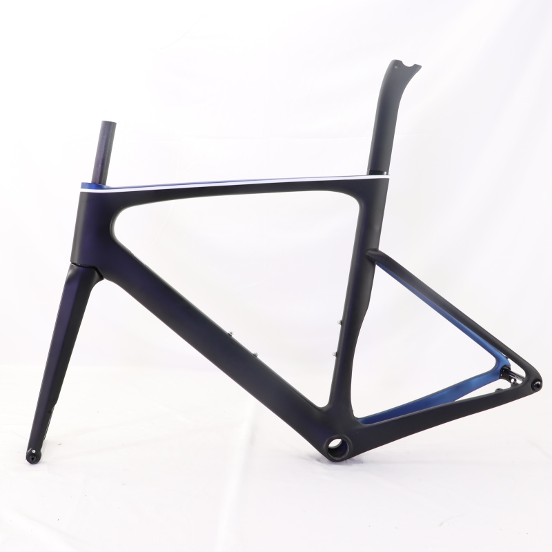 VB-R-099 Custom Paint Aero Road Carbon Bike Frame Matte