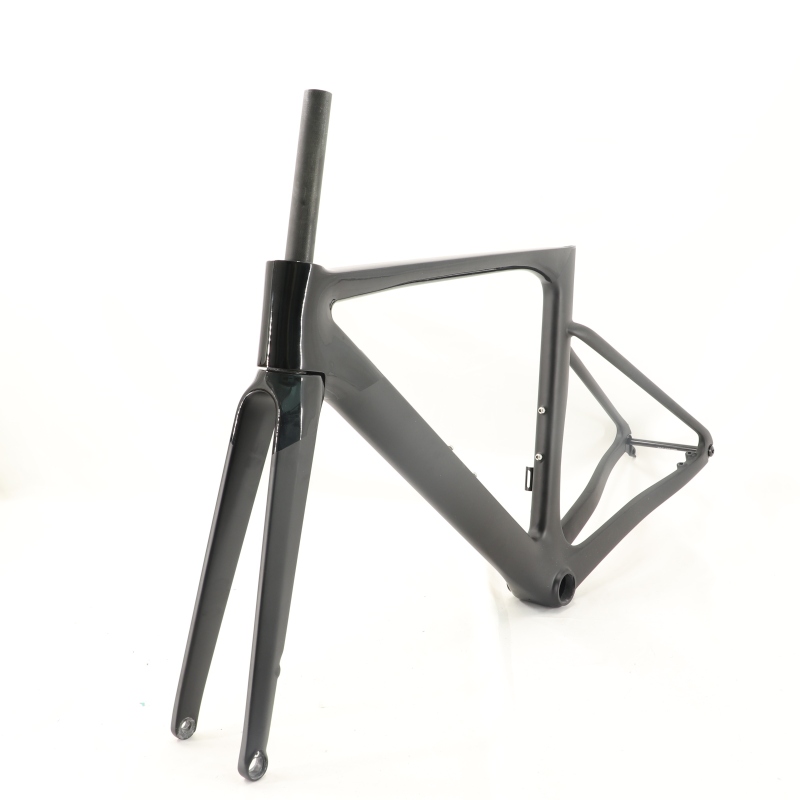 VB-R-099 Custom Paint Aero Road Carbon Bike Frame Glossy &amp; Matte