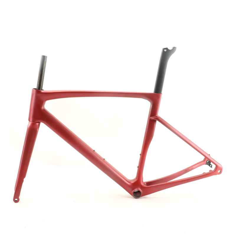 VB-R-168 Light Weight Carbon Road Bike Frameset Metallic Red