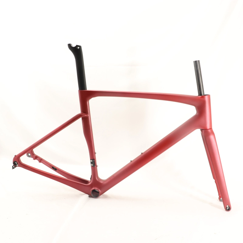 VB-R-168 Light Weight Carbon Road Bike Frameset Metallic Red