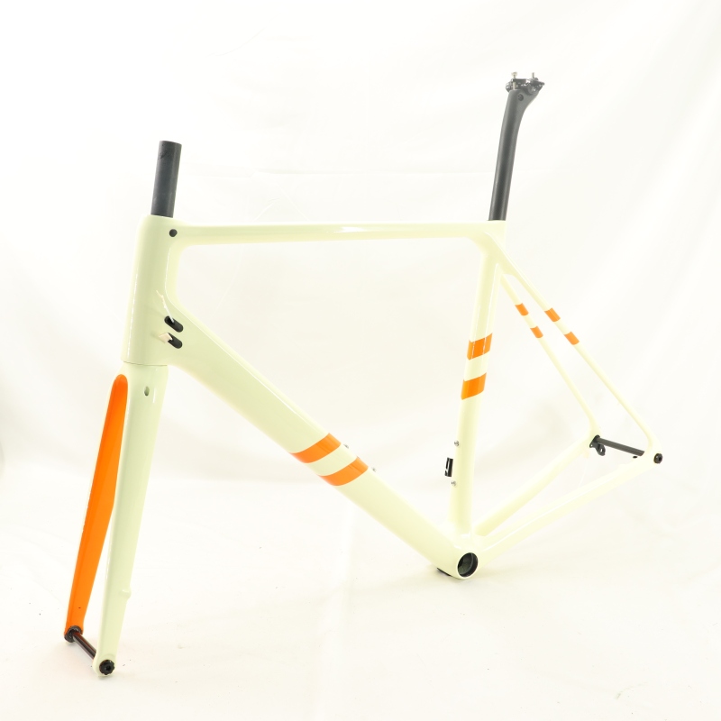 VB-R-066 carbon disc brake road bike frame custom paint size xl