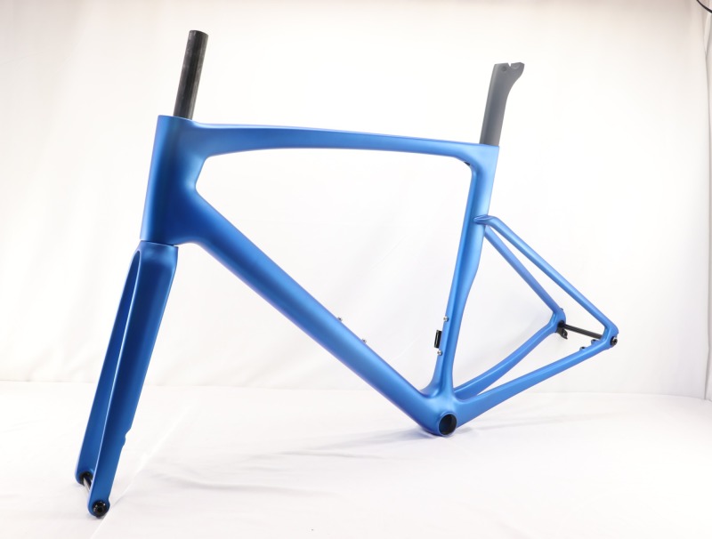 VB-R-168 Light Weight Carbon Road Bike Frameset Matte Metallic Blue