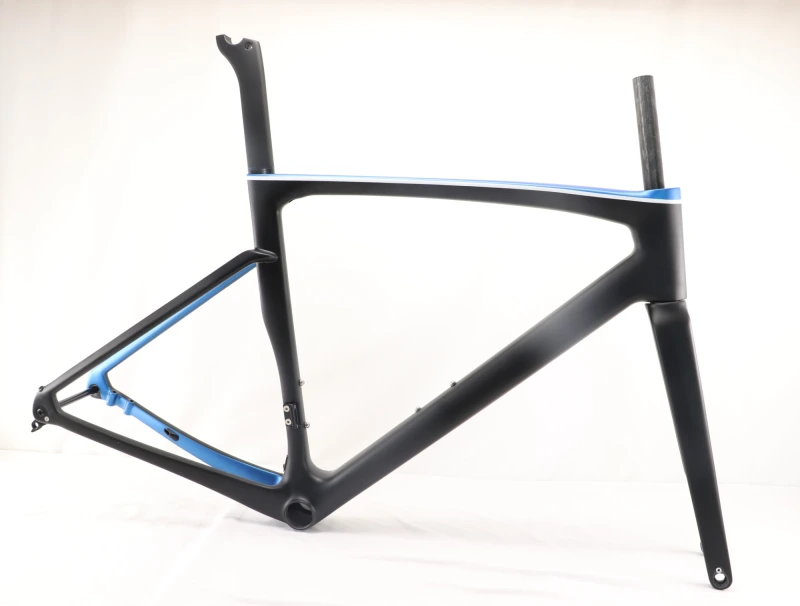 VB-R-168 Light Weight Carbon Road Bike Frameset Matte Metallic Blue &amp; Black