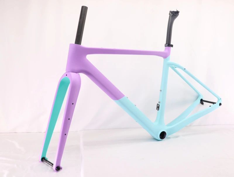 GF-002 Carbon Gravel Bike Frameset 3 Colors