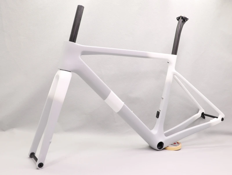 2020 VB-R-177 super light Carbon fiber Road Frame Grey &amp; White Fadding