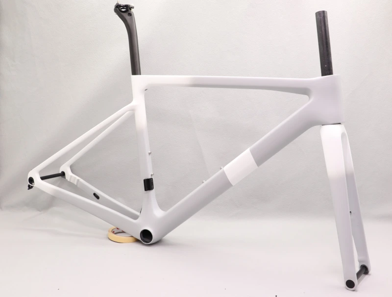 2020 VB-R-177 super light Carbon fiber Road Frame Grey &amp; White Fadding