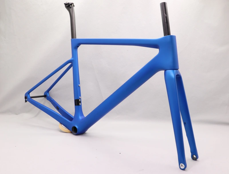 2020 VB-R-177 super light Carbon fiber Road Frame Metallic Blue Matte Finish