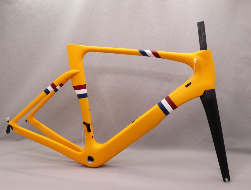 VB-R-068 road bicycle frameset customized matte finish