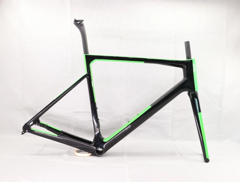 2020 VB-R-177 Super Light Carbon Fiber Road Frame Black &amp; Green Glossy