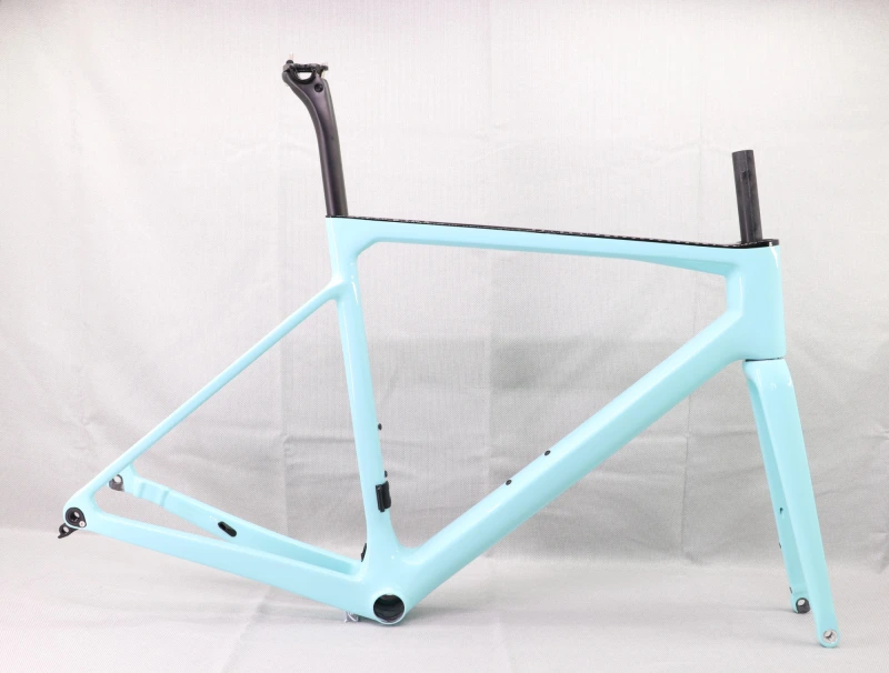 2020 VB-R-177 Super Light Carbon Road Frame Light Sky Blue Glossy Paint