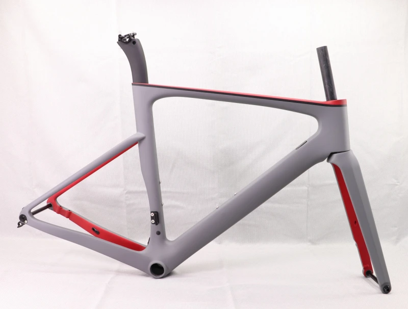 VB-R-099 Custom Paint Aero Road Carbon Bike Frame Matte Paint