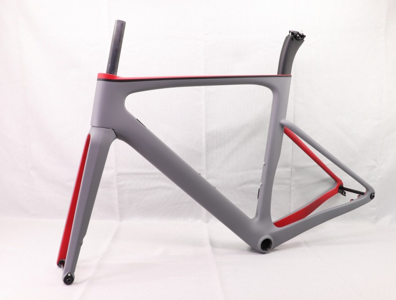 VB-R-099 Custom Paint Aero Road Carbon Bike Frame Matte Paint