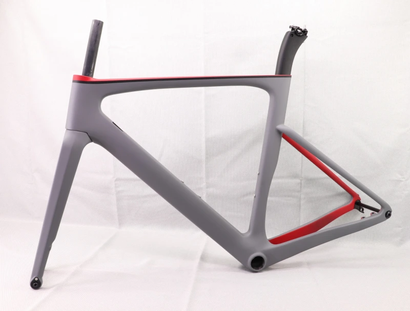 VB-R-099 Custom Paint Aero Road Carbon Bike Frame Matte Paint