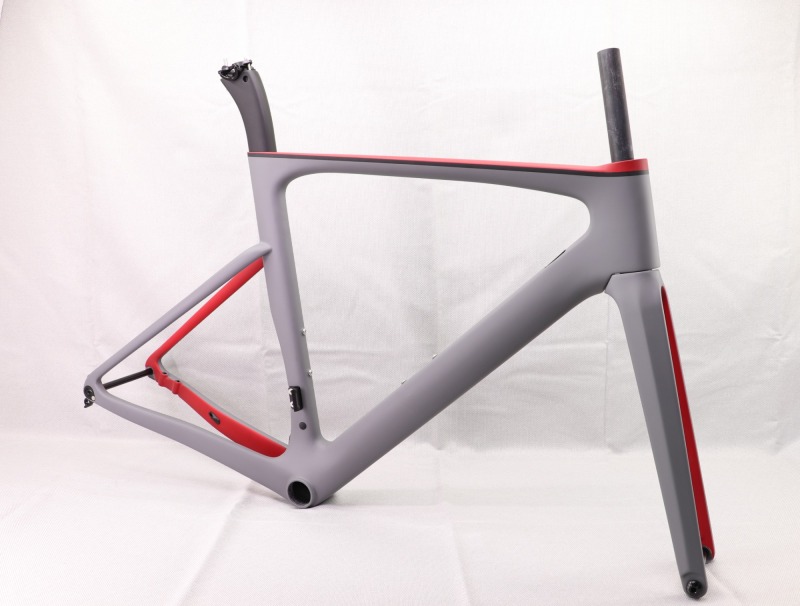 VB-R-099 Custom Paint Aero Road Carbon Bike Frame Matte Paint