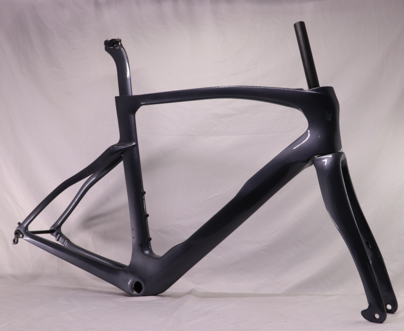 2022 VB-R-218 Carbon Fiber Aero Road Frame Disc Version Grey Metallic