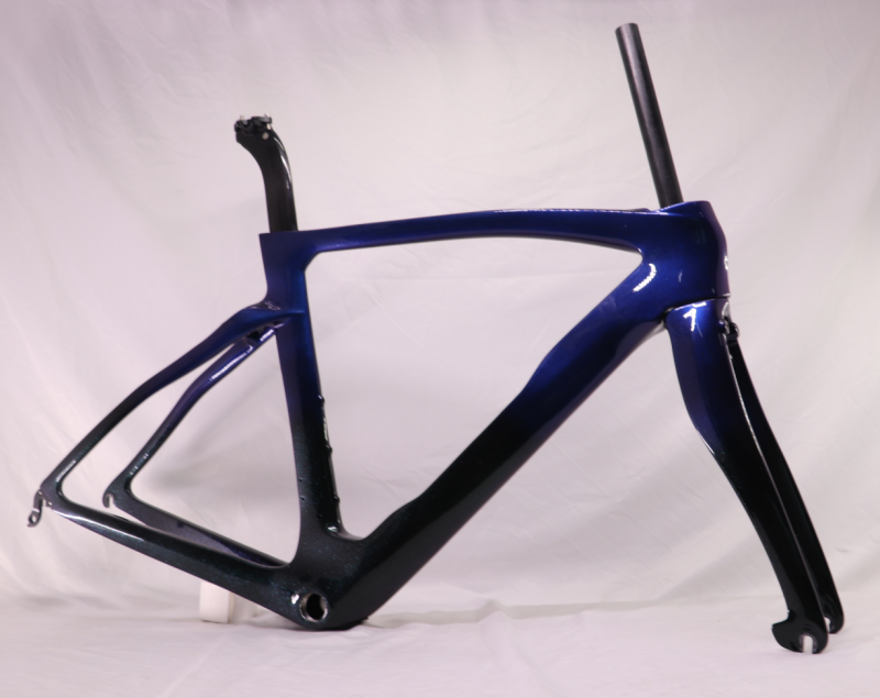 2022 VB-R-218 Carbon Fiber Aero Road Frame V Brake Fadding Chameleon