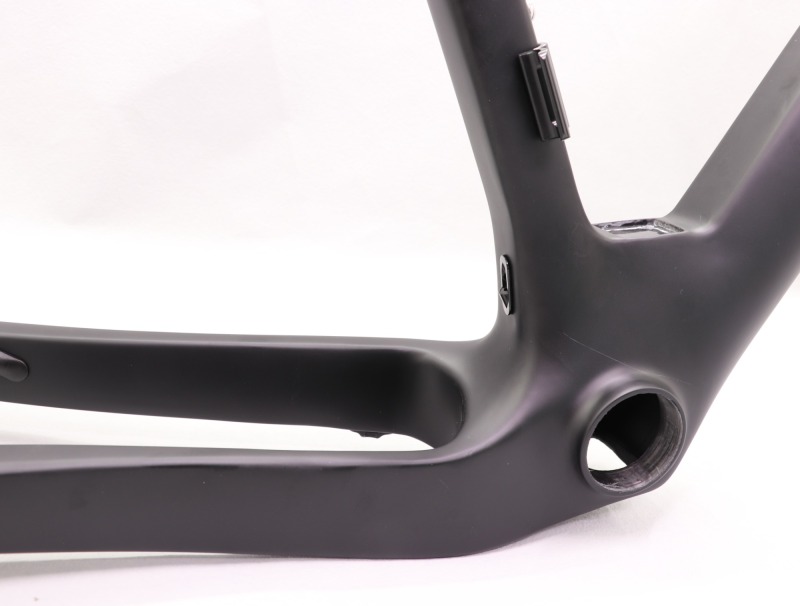 2022 VeloBuild Carbon Fiber E-Bike Gravel Frame Hidden Cables