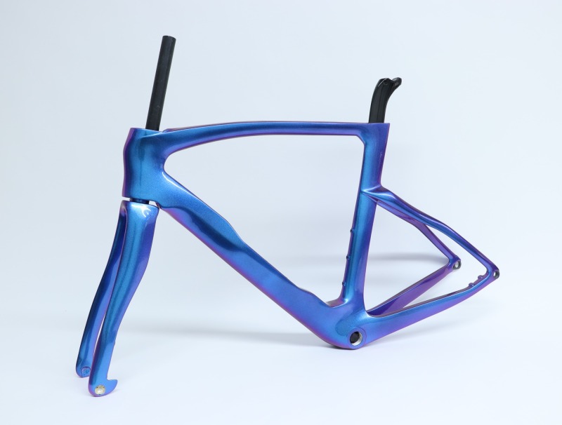 New Blue Chameleon Glossy Paint R218 Disc Brake