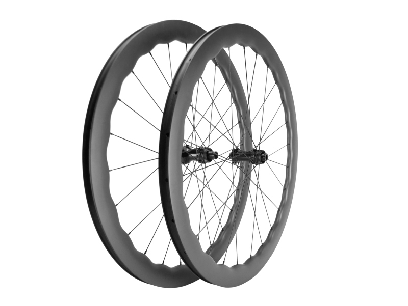 Tubeless 50-25 Wave Wheelset Carbon Road Wheel 700c