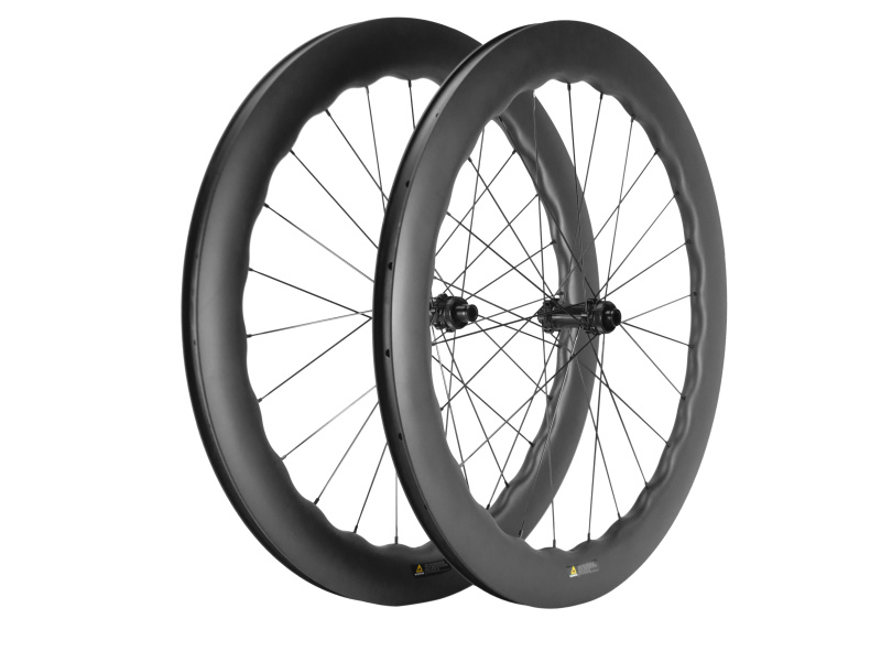Tubeless 65-25 Wave Wheelset Carbon Road Wheel 700c