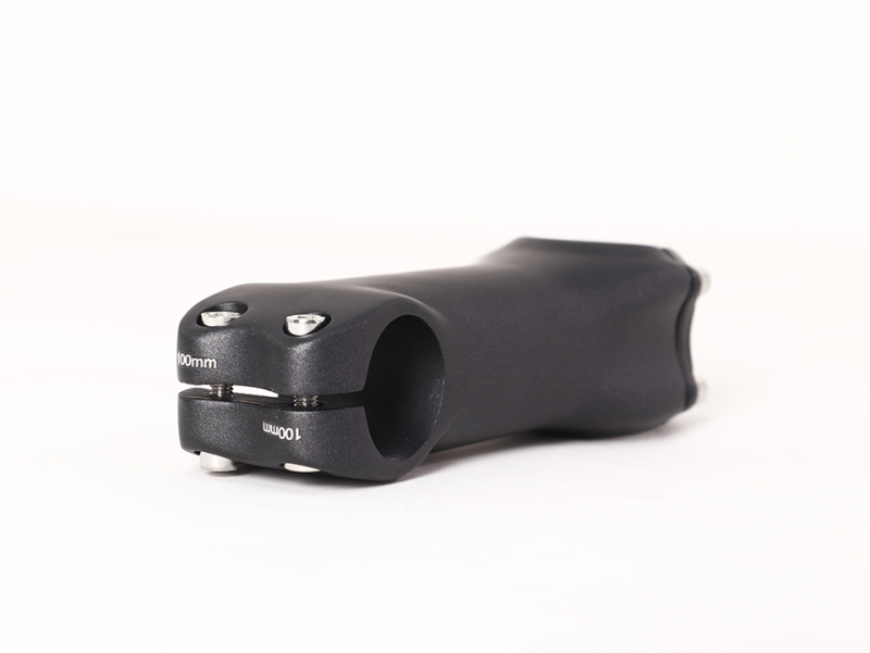 ST-027 Carbon Fiber Stem Black Silver Paint