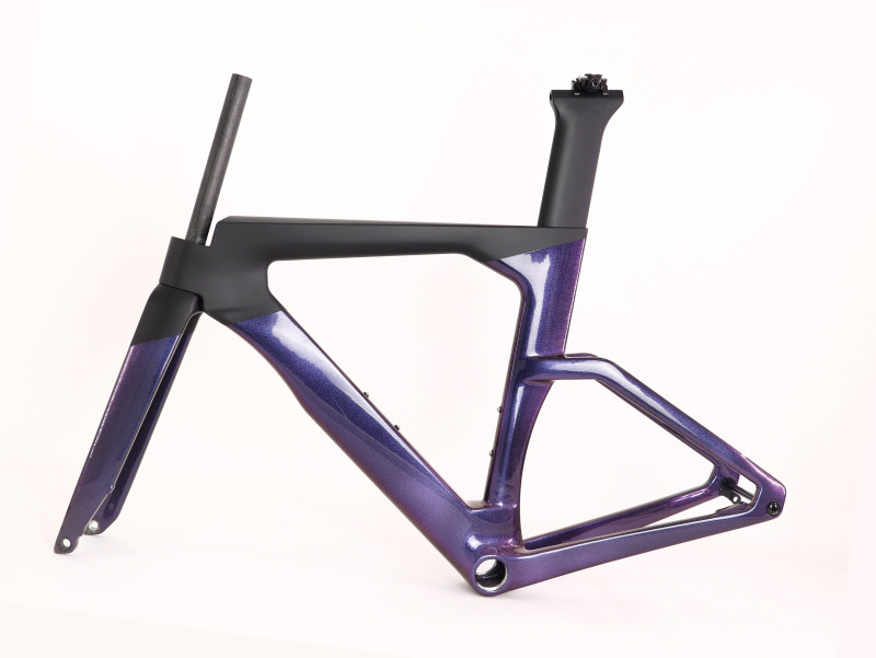 VB-TT-023 Carbon TT Frame Purple Chameleon