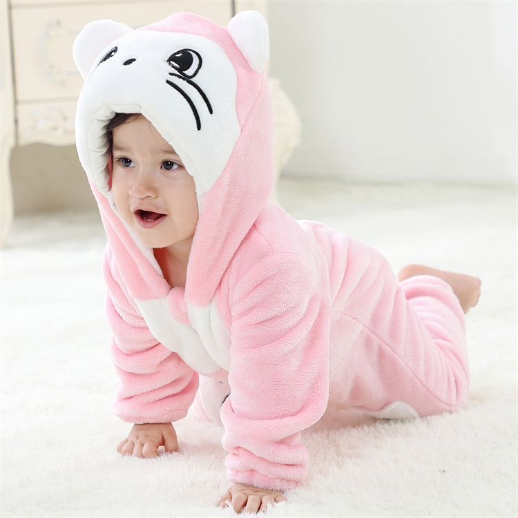 MICHLEY Kids Jumpsuits Baby Sweater Romper for Girls Onesie Baby Clothes Baby Rompers Winter Newborn ASD15