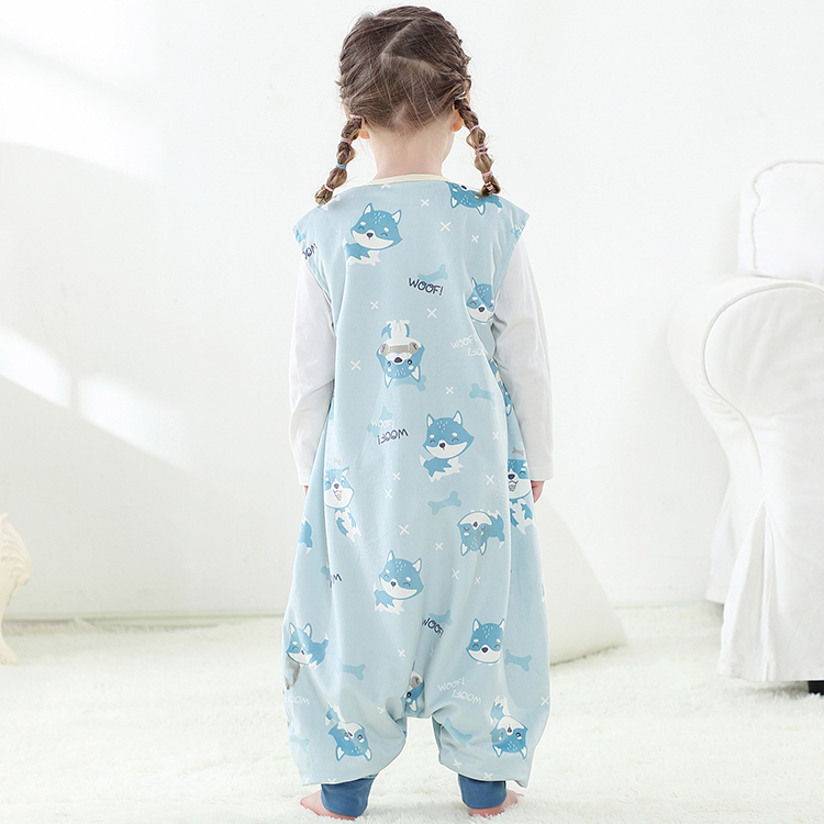 Michley Wholesale Girls Cartoon Dog Rompers Baby Clothes Sping And Autumn Boys Pajamas Kids Sleepwear SD07-XG