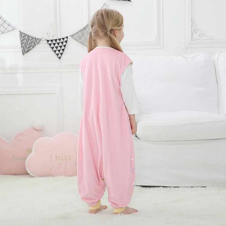 Michley Wholesale Toddler Animal Winter Nightwear Clothes Kids Sleeping Bag Baby Girls Pajamas SD06-DJS