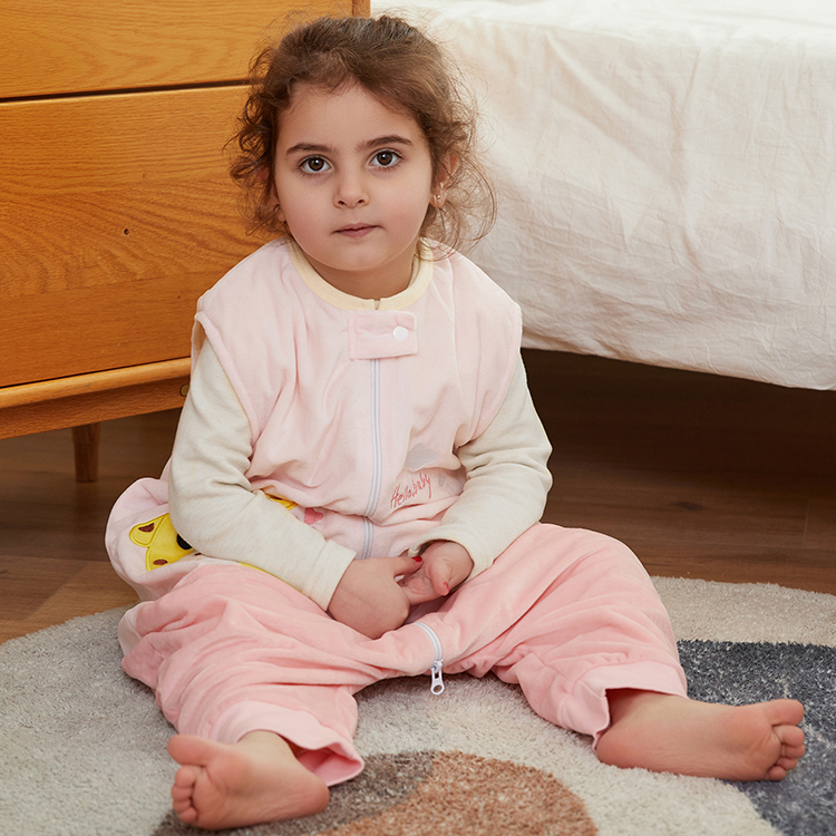 Michley Unisex Baby Wearable Blanket Autumn Summer Toddler Girls Sleeveless Sleeping Bag SD09-PG
