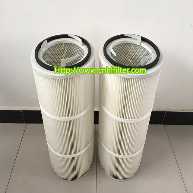 Dust collector pleated polyester air filter K3266