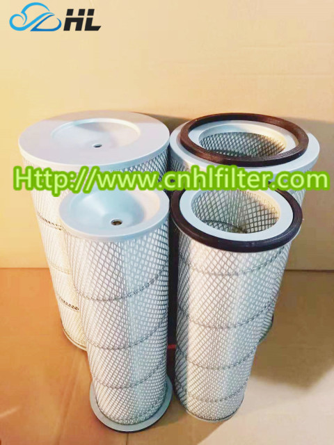 Industrial replacement fire resistant polyester Donaldson air filter cartridge dust collector p554004